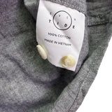 Even Tide Mens Gray Cotton Long Sleeve Button-Up Shirt Size L