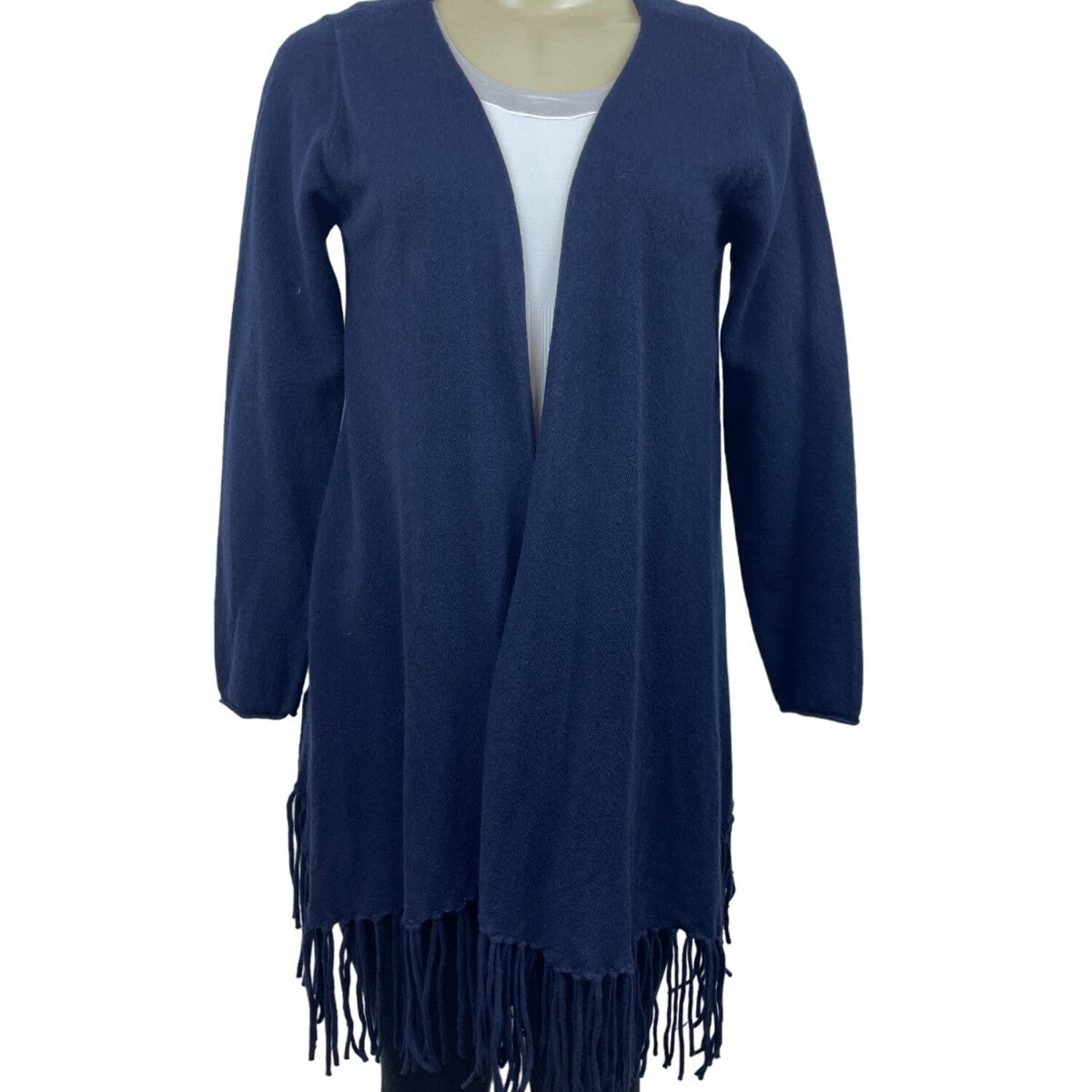 Brodie Women’s Navy Blue Cardigan Cashmere Sweater Sz S - NWT