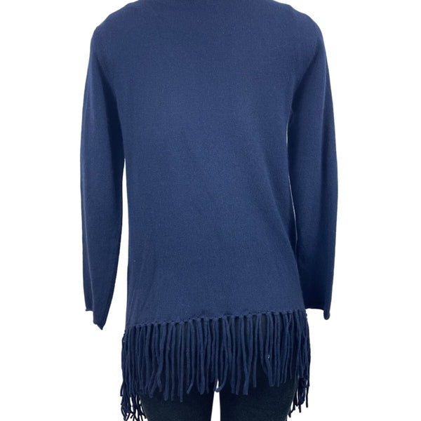 Brodie Women’s Navy Blue Cardigan Cashmere Sweater Sz S - NWT
