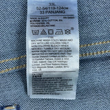 Banana Republic Mens 33x30 Tapered Indigo Jeans New