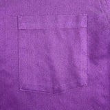 Michael Kors Mens Purple Cotton Button-Up Long Sleeve Shirt Regular Fit Sz 15.5