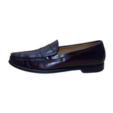 Sebago Men’s Burgundy Leather Handsewn Loafers Slip-On Dress Shoes Size 12 C