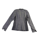 Elie Tahari Womens Gray Blazer & Pants Suit  Stretch Elevated Look Size 2