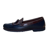 Allen Edmonds Men’s Brown & Black Leather Tassel Slip-On Nashua Loafers Size 13