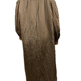 Vintage Gartenhaus Brown Long Fur Coat for Women