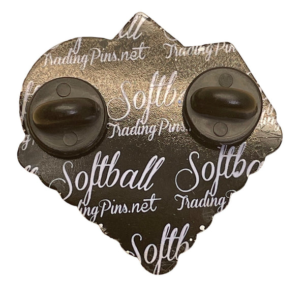 Atlantic Arsenal Elite 2015 Softball Trading Pin With Dual Clutch Backing