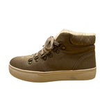 Mudd Women’s Gray Faux Suede & Sherpa Lined High Top Beyley Boots Size 7.5