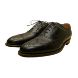 Brooks Brothers Men’s Black Leather Wingtip Oxford Dress Shoes Size 10.5