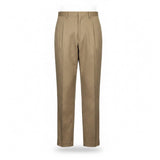 Nordstrom Michii Moon Women Tan High-Waist Pleated Dress Pants Size 8 