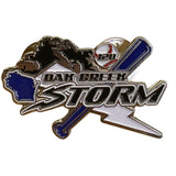 Oak Creek Storm Baseball Pin 12U Team Collectible Enamel Lapel Pin