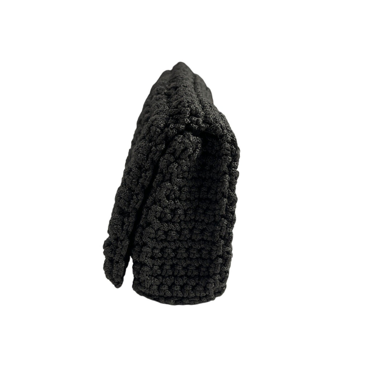 Faz De Conta By Mari Women's Grey Crocheted Clutch Sz M - New