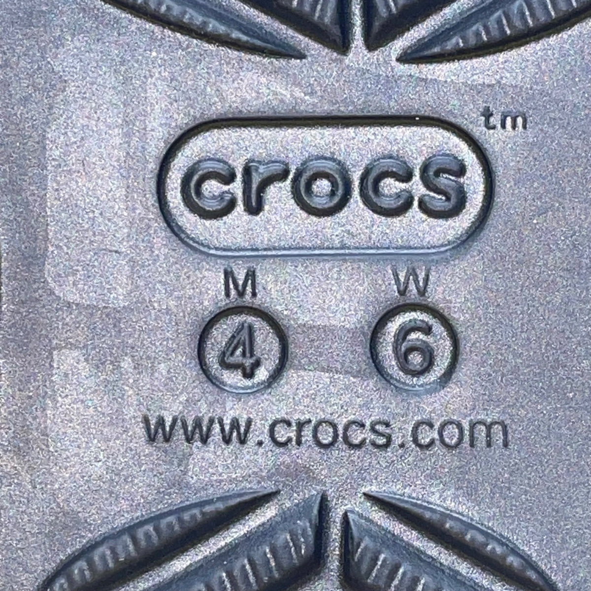 Crocs Women’s Black Glitter Faux Fur Lined Slide Sandals Size M4/W6