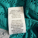 Hurley Womens Teal Button-Up Shirt & Elastic Waist PantsSet Sz XS Set