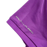 Ralph Lauren Womens Purple Polo Shirt Short Sleeve RLX Sporty Top Size S