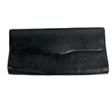 Lático Women's Black Leather Snap On Purse Sz S - EUC, inside zipper pocket