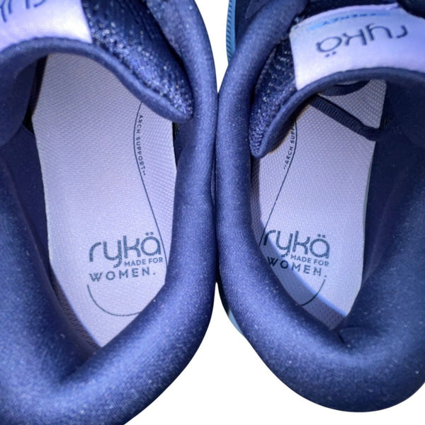 Ryka Women’s Academy Blue Mesh Arch Support Frenzy Athletic Shoes Size 9.5M