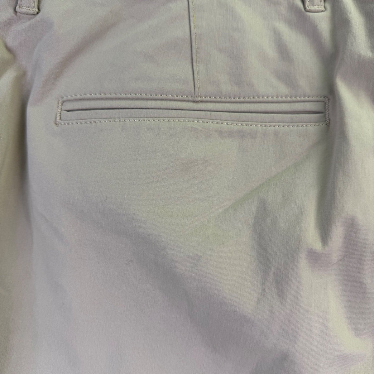J.Crew Mens Beige Cotton-Blend Slim Tech Pants Durable Workwear Size W32 L32