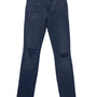 Madewell Womens  Mid-Rise Skinny Jeans Distressed Denim Frayed Hem  Sz 24- New