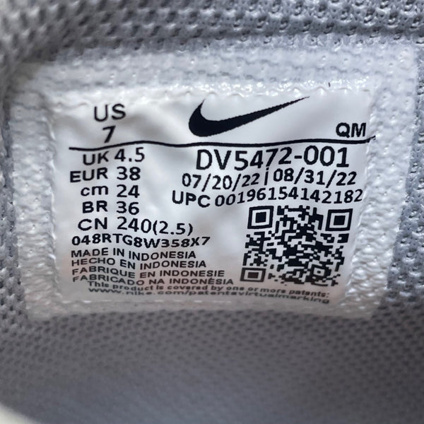 Nike SB Women’s Gray Leather High Top Lace-Up Skateboarding Sneakers Size 7