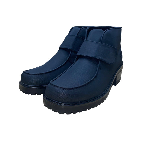 Totes Women's Black Adhesive Closure Waterproof Ankle Boots Size 7M