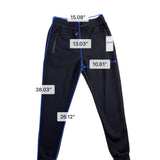 Pure Champ Mens Black Athletic Joggers Sweatpants Drawstring Closure Size M