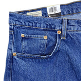 Levis Women Blue Ribcage Straight Ankle Jeans Super High Rise Sz 22W - New