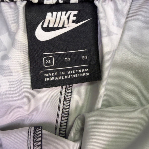 Nike Mens Black Logo Print Swim Shorts Stylish Comfortable Durable Size XL