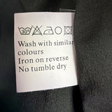 Rodebjer Womens Black Polyester & Elastane Puff Sleeve Zip-Up Mini Dress Size S