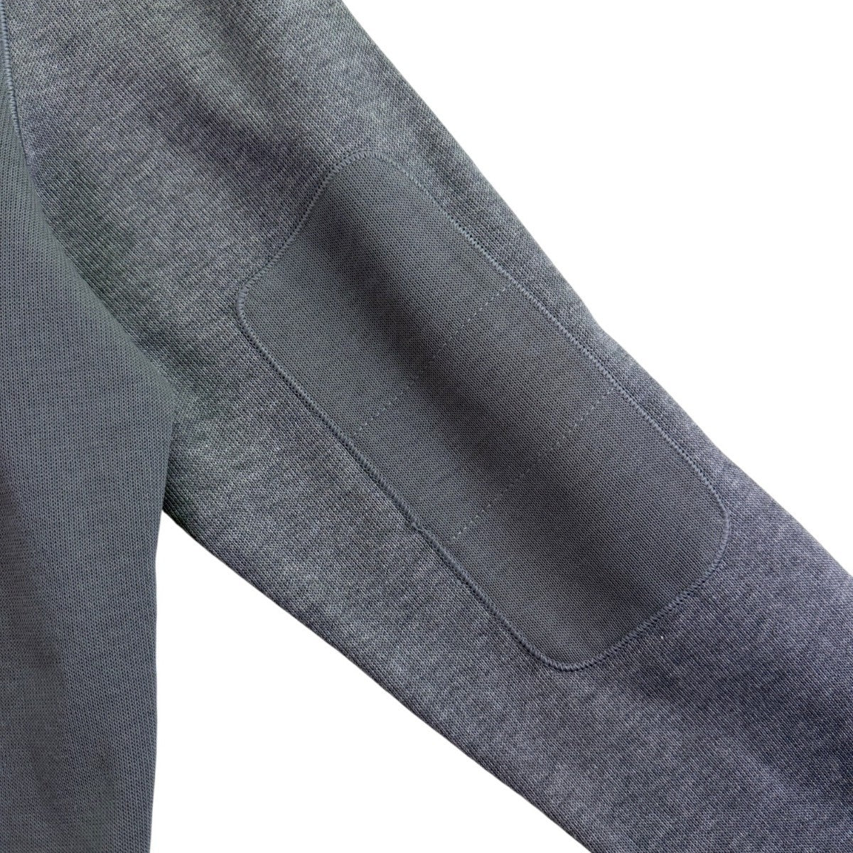 Calvin Klein Mens Medium Grey Cotton V-Neck Liquid Rib Long Sleeve Sweater Sz XL