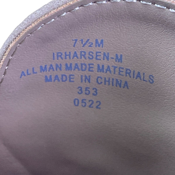 Indigo rd. Women’s Taupe Woven Detail Slip-On IRHarsen-M Mule Loafers Size 7.5M