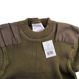 Rothco Mens Earth Brown Commando Sweater Ribbed Knit Durable Size L