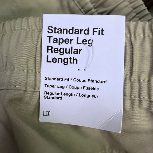Nike Mens Beige Cargo Pants Lightweight Relaxed Fit Elastic Waist Durable Sz XL