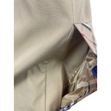 In Sakura Women’s Beige Zip Up Long Sleeve Coat Sz L