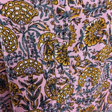 Superdry Womens Pink Viscose French Floral Cami Midi Dress Sz US 6 - New