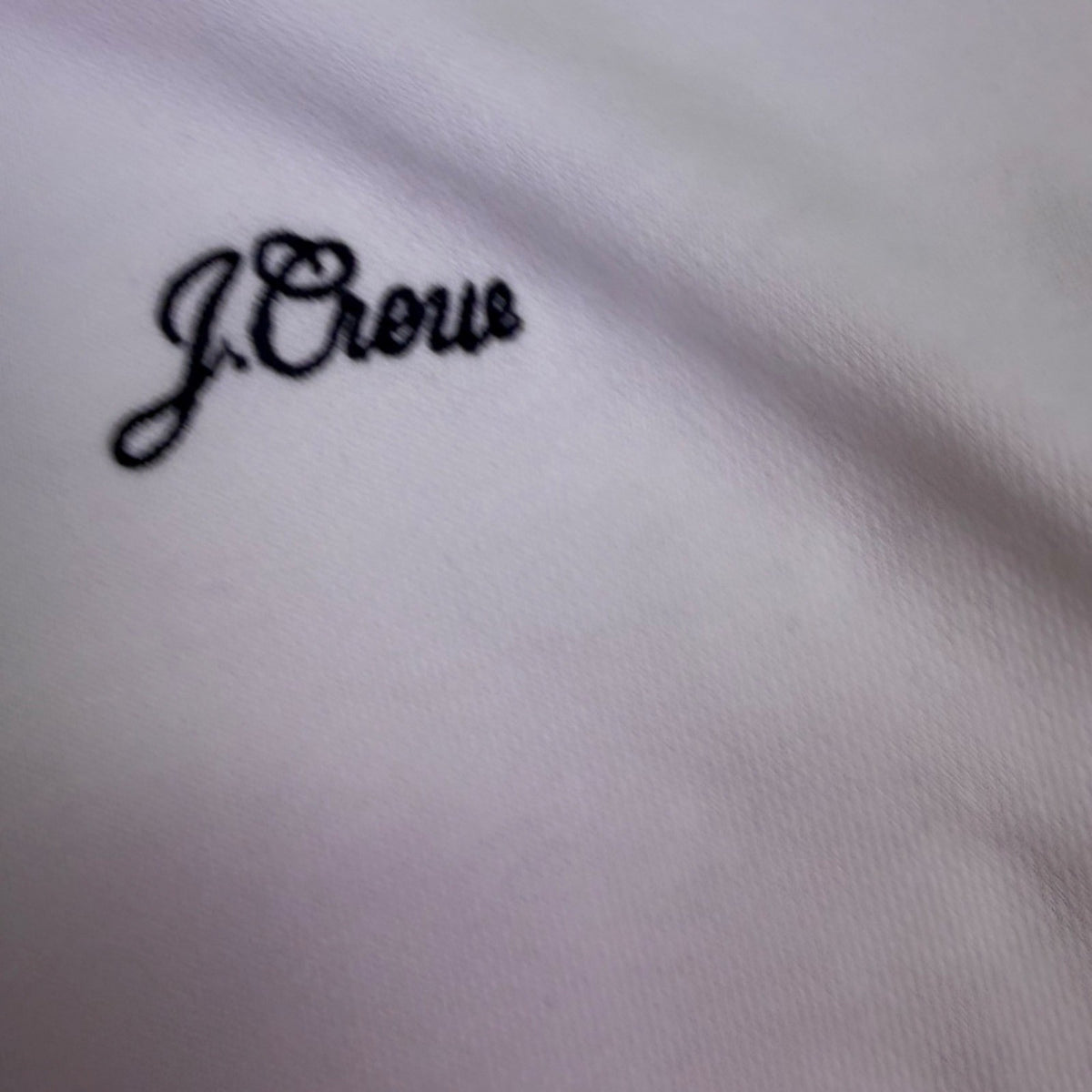 J.Crew Womens White Cotton Crewneck Pullover Sweatshirt Size XS