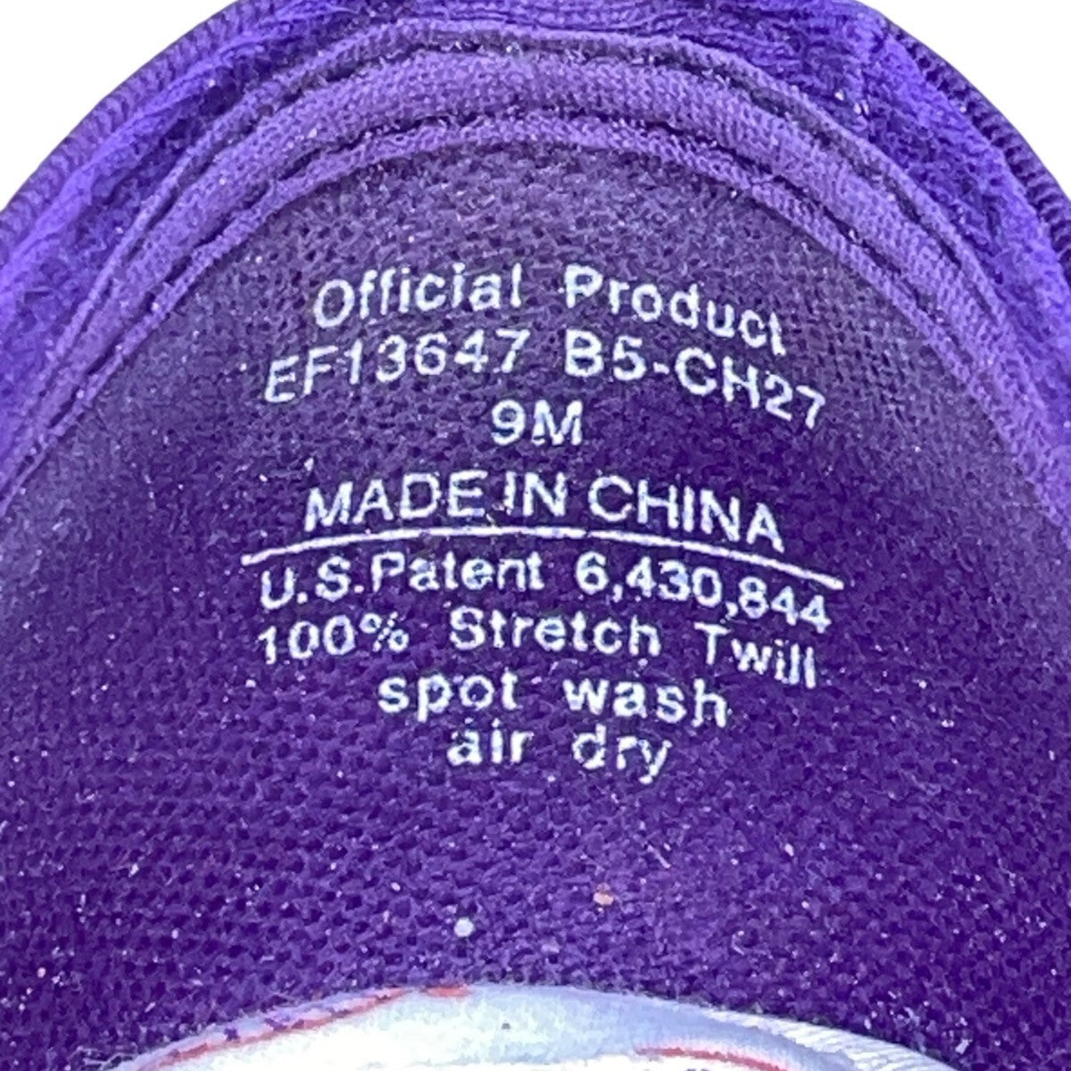 Grasshoppers By Keds Purple Red Hat Society Slip-On Wedge Shoes Size 9M