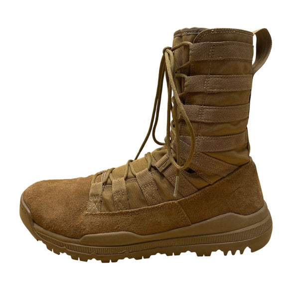 Nike Men’s Coyote Brown Nylon & Suede Lace-Up SFS Tactical Military Boots Sz 10