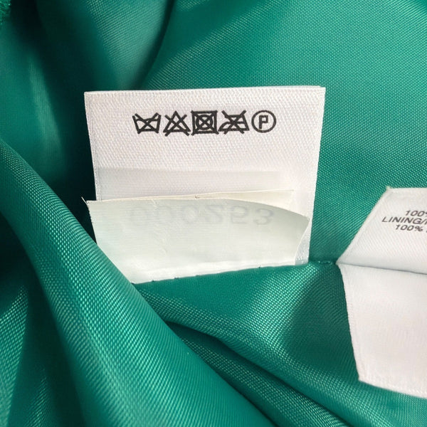 Albert Nipon Womens Green Dress & Jacket Set Elegant Formal Outfit Size 4