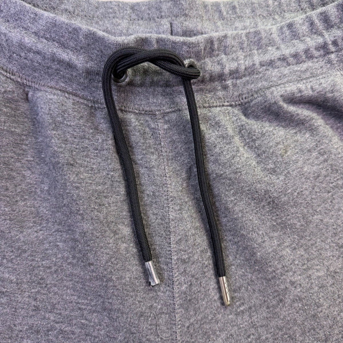 Nike Mens Gray Cotton Drawstring Athletic Shorts Lounge & Activewear Size Large