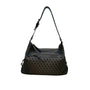 Dooney & Bourke Women’s Gray/Black Canvas Monogram Adjustable Strap Shoulder Bag