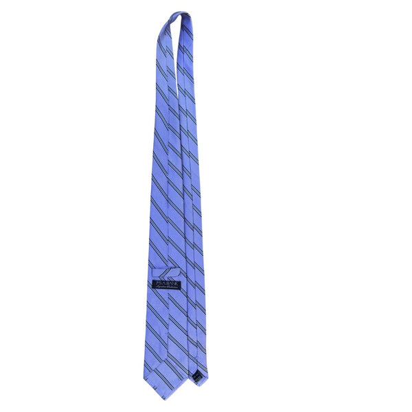 Jos A Bank Mens Purple 100% Silk Striped Handmade Necktie Classic Design