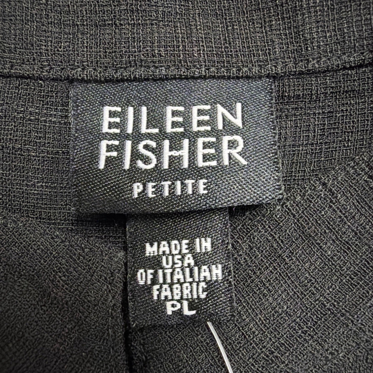 Eileen Fisher Petite Women Dark Navy Sleeveless Tunic Top Size M