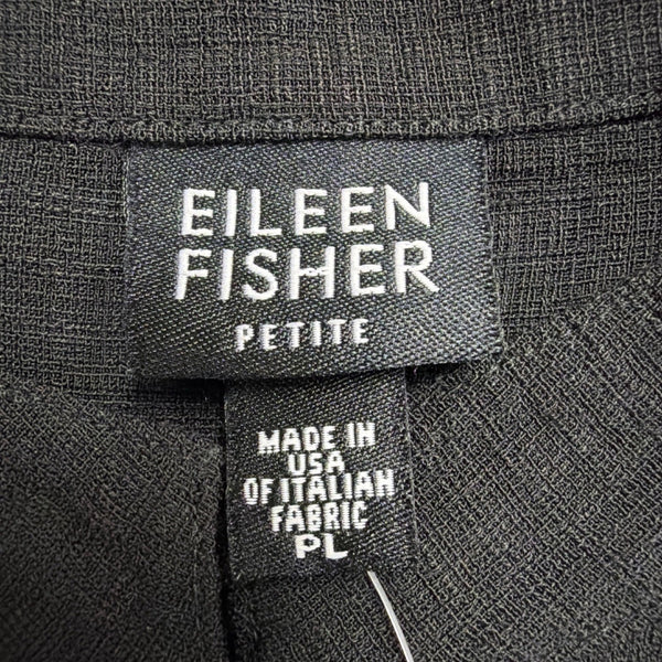 Eileen Fisher Petite Women Dark Navy Sleeveless Tunic Top Size M