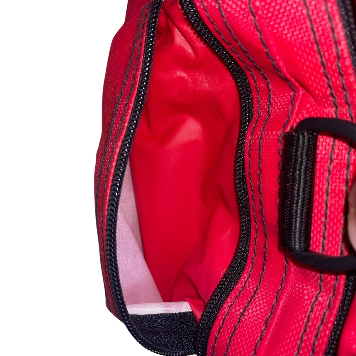 Marlboro Unisex Red Nylon Soft Portable Dual Handles Crossbody Cooler Bag