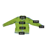 Quacker Factory Womens Green Embellished Button-Up Jacket Size XL