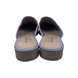 Indigo rd. Women’s Taupe Woven Detail Slip-On IRHarsen-M Mule Loafers Size 7.5M