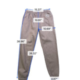 Gap Mens Gray Cotton Blend Sweatpants Elastic Waist Relaxed Fit Size S