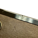 Vtg La Regale Women’s Gold Metal Mesh Shoulder Strap asymmetrical Evening Clutch
