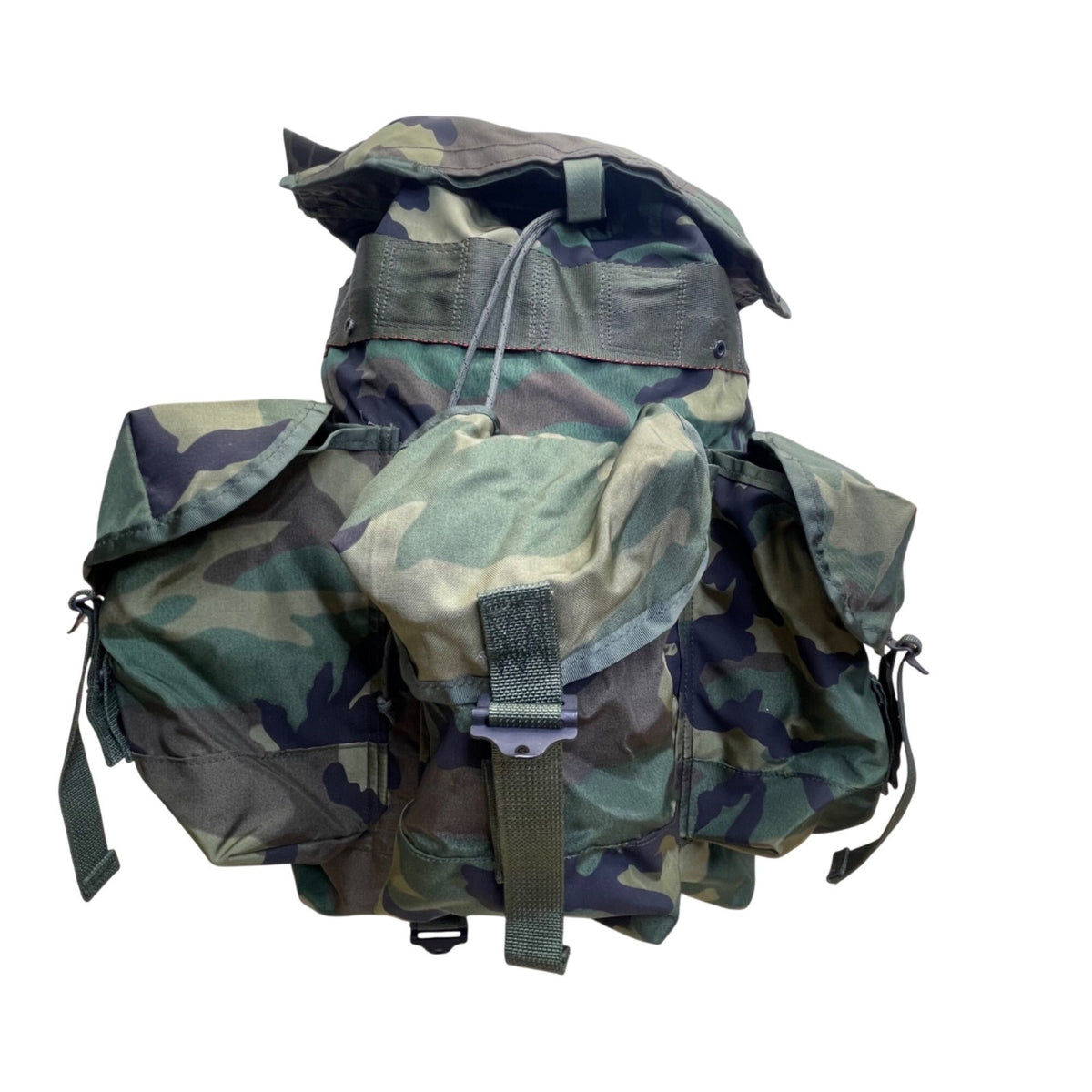 Field Pack Combat Men’s Green Camouflage Adjustable Strap Military Backpack