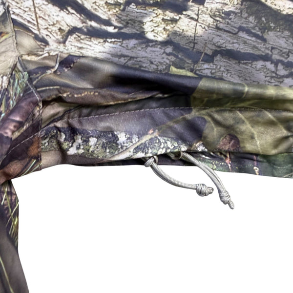 Rustic Ridge Womens Camouflage Hooded Outdoor Jacket Lightweight Durable Sz XS